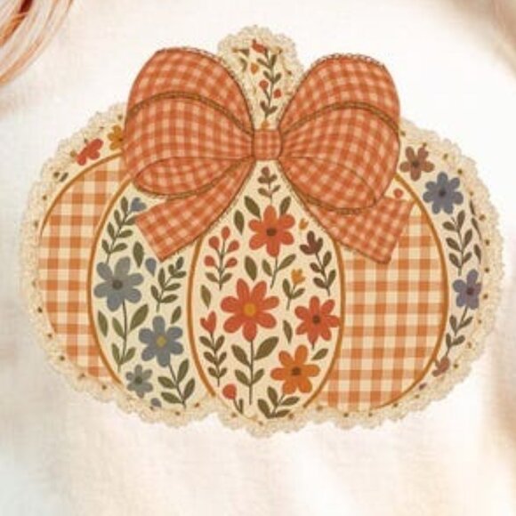 Farm Fresh Pumpkin Shirt, Pumpkin Shirt - Picture 2 of 3